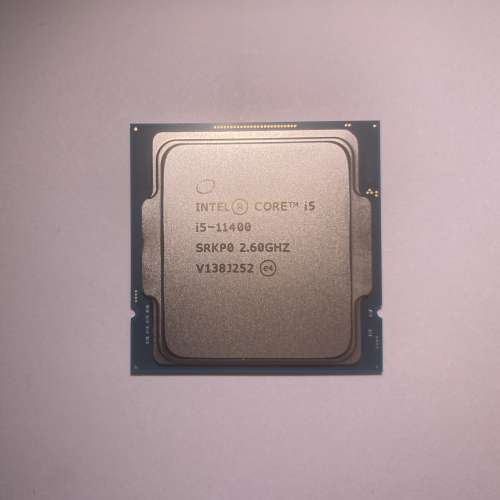 i5-11400 CPU 送散熱膏