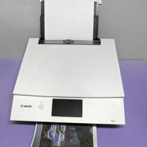 新淨入滿一套墨水合專業印相用780xL 781墨盒高級6色Canon TS8370 Scan printer(可無...