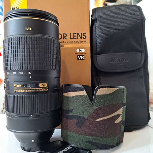 Nikon AFS 80-400 f4.5-5.6G ED VR 鏡頭