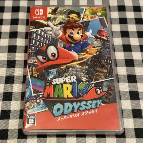 Switch 1 瑪利奧Super Mario Odyssey 探險遊戲碟 行貨 99%新 只開盒檢查和試玩 全新...