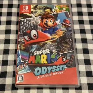 Switch 1 瑪利奧 Super Mario Odyssey 探險遊戲碟 行貨 99%新 只開盒檢查和試玩 全...