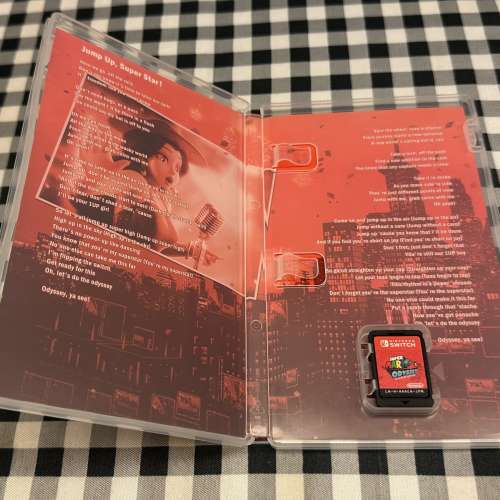 Switch 1 瑪利奧Super Mario Odyssey 探險遊戲碟 行貨 99%新 只開盒檢查和試玩 全新...