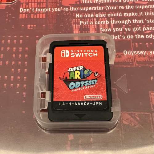Switch 1 瑪利奧Super Mario Odyssey 探險遊戲碟 行貨 99%新 只開盒檢查和試玩 全新...
