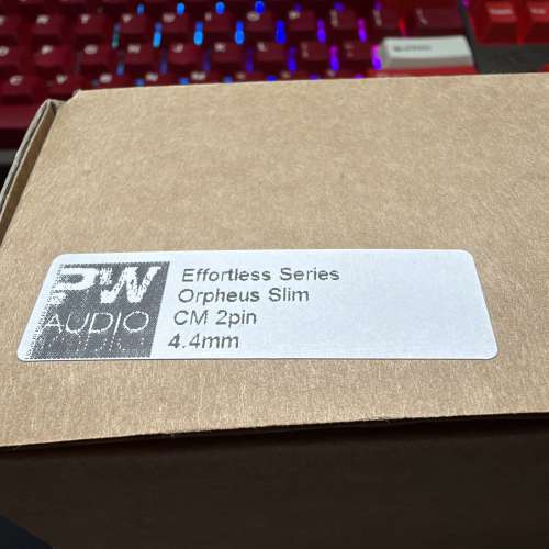 PW Audio Orpheus Slim CM to 4.4 耳機線