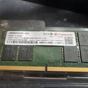 Transcend 16GB DDR5 SODIMM 4800MHz記憶體