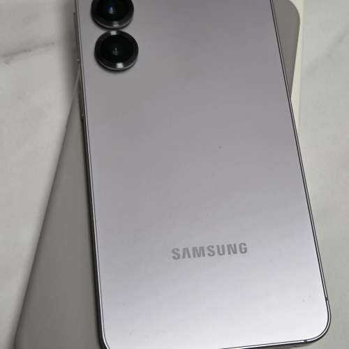 行貨銀灰色Samsung Galaxy S25 256GB mobile Phone 三星手提電話