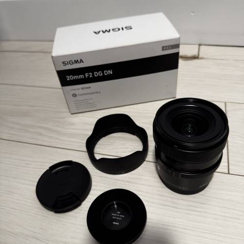 SIGMA 20mm F2 DG DN 鏡頭 E mount Sony