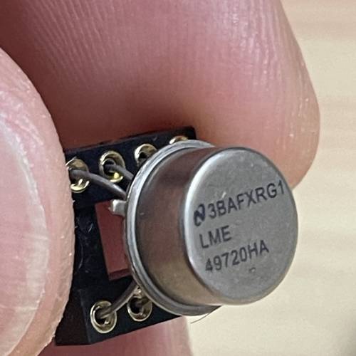 絕版LME49720HA 金封 OP-AMP 運放