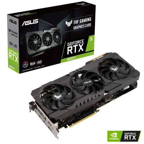 華碩TUF 3070ti 有盒，清過灰，散熱沒問題
