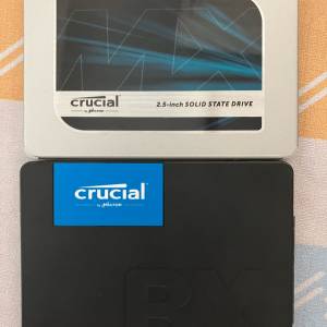 Crucial SSD 500G (只餘少量）