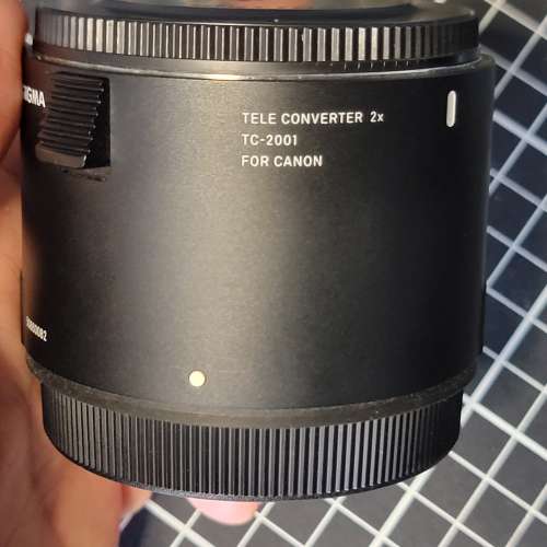 Sigma tc2091 2x canon EF mounr