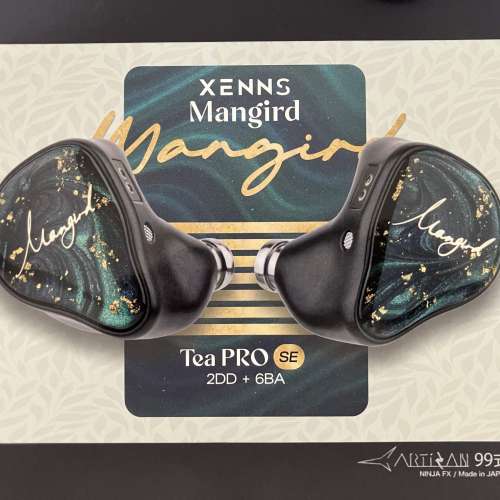 XENNS Mangird Tea Pro SE 2DD + 6BA IEM 入耳式耳機