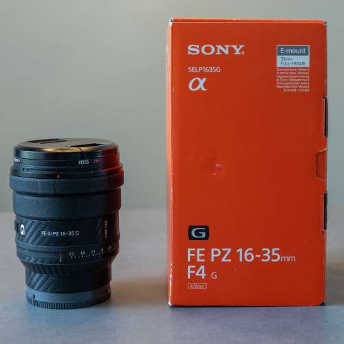 Sony FE PZ 16-35mm F4 G (SELP1635G) 超廣角電動變焦鏡