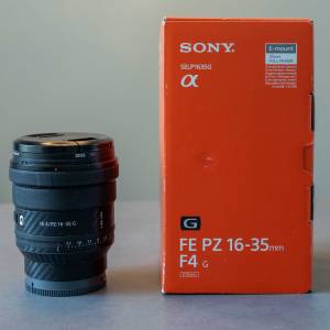 Sony FE PZ 16-35mm F4 G (SELP1635G) 超廣角電動變焦鏡