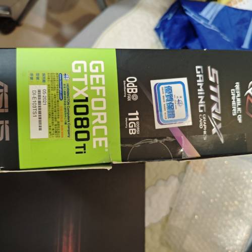 新淨 港行 華碩 ASUS ROG Strix GeForce GTX 1080 Ti 11g 顯示卡 電競 三風扇 組合...