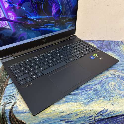 (RTX 4050獨顯頂級電競)HP 15.6吋Mon 頂級電競Victus/i7-13700H/ 4,8,16,32GB Ram/...