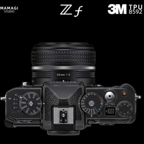 MAMAGI Camera Body Skin Decoration 3M&trade; Paint Protection For Nikon Zf