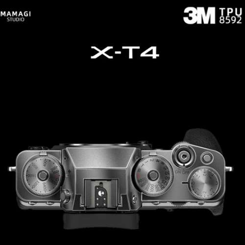 MAMAGI Camera Body Skin Decoration For FUJIFILM X-T4 機頂、機底透明保護貼