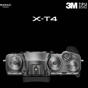 MAMAGI Camera Body Skin Decoration For FUJIFILM X-T4 機頂、機底透明保護貼