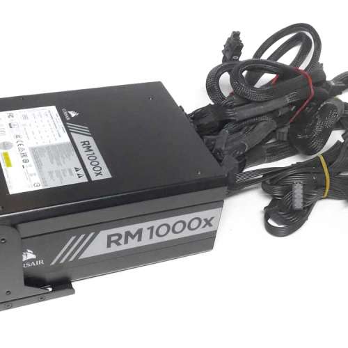 無盒齊線極新無塵Corsair RM1000e Fully Modular 80 Plus Gold Low-Noise ATX PSU