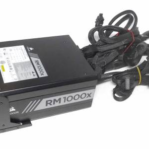 無盒齊線極新無塵Corsair RM1000e Fully Modular 80 Plus Gold Low-Noise ATX PSU