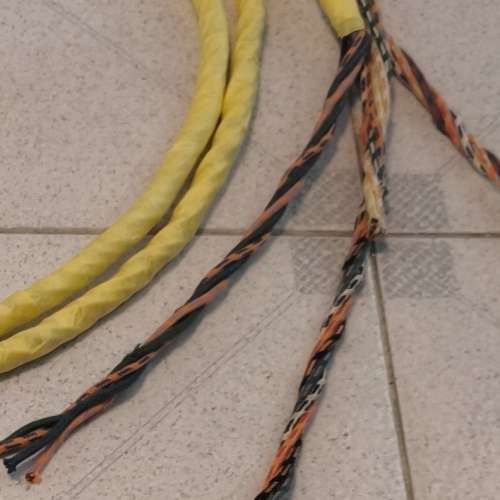 全新自家制DIY西電喇叭線 香蕉插/Y插 2.3m