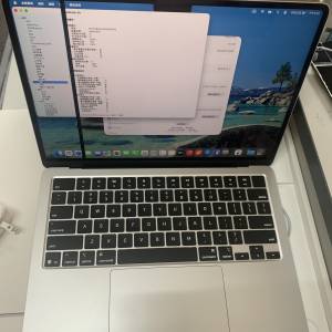 US MacBook Air 13.6-inch (2025 M4) 256GB (16GB RAM) MW0W3 Silver (屏有線)