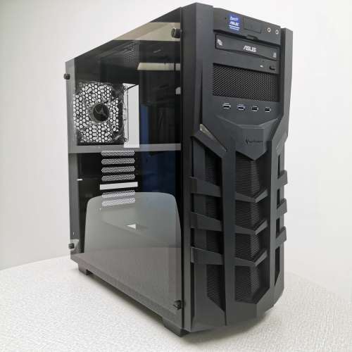 Sharkoon DG7000-G ATX Mid Tower PC Case Tempered Glass 電腦 機殼 機箱 風扇 x3 ...