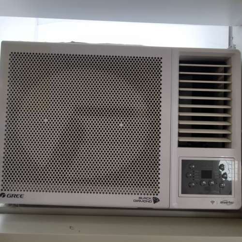 格力GWF12CV 1.5匹遙控變频窗口式冷氣機