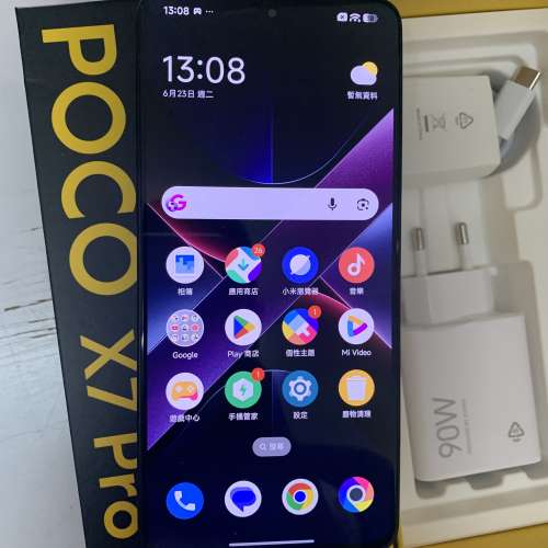 99%New Poco X7 Pro 5G Dual SIM 256GB (8GB RAM) Global Version Black
