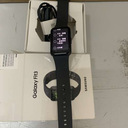 99%New Galaxy Fit 3 R390 Dark Gray