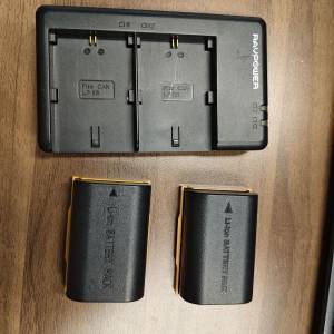Canon LP-E6 副廠電池連充電器