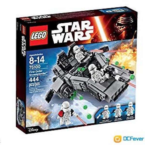全新 Lego 75100 First Order Snowspeeder