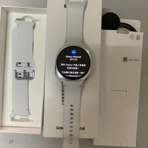 99%New Galaxy Watch 8 40mm Bluetooth L320 Silver (多條長錶帶)