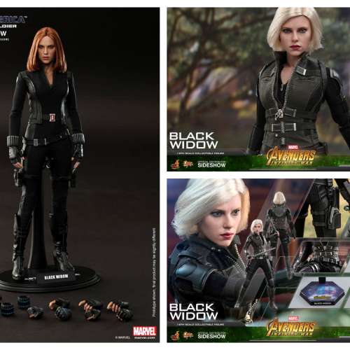 Hot Toys MMS 239 , MMS 460 黑寡婦 Black Widow Sixth Scale Figure