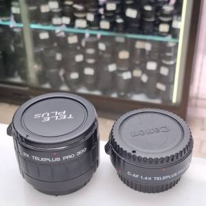 KENKO 1.4X 2X TELEPLUS PRO 300 CANON AF 95% NEW