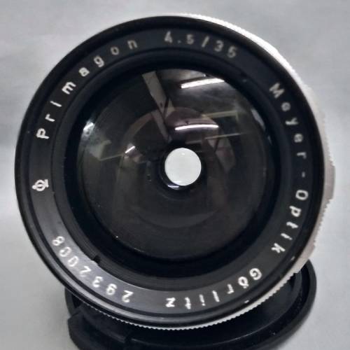 東德Meyer-optik Primagon 35mm F4,5 Exa-mount
