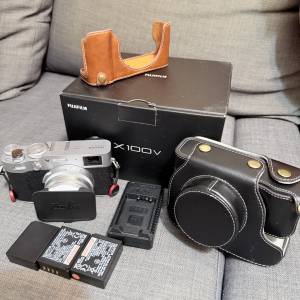 Fujifilm x100v銀色