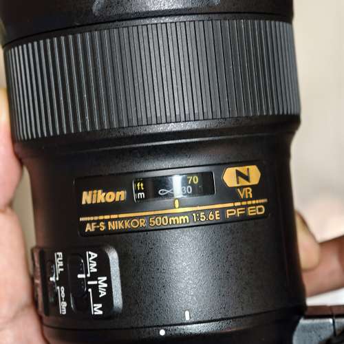 ［稀有］Nikon 500mm f5.6E PF 合Z8 Z9 D500 D5 D6