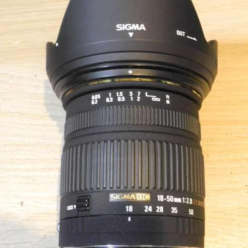 Sigma AF18-55mm F2.8 ,DC EX marco ----- SA mount