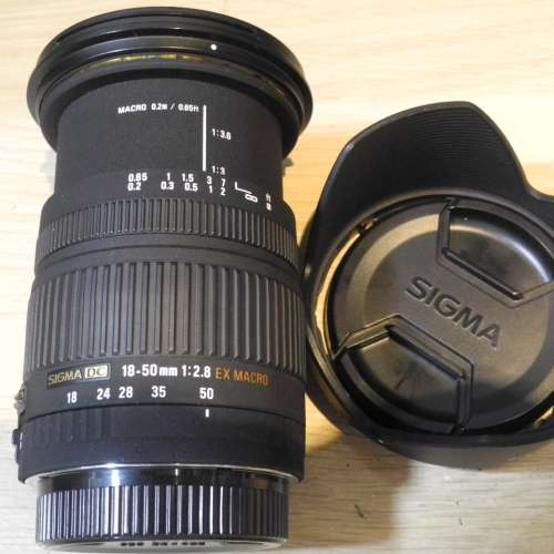 Sigma AF18-55mm F2.8 ,DC EX marco ----- SA mount