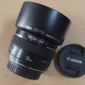 Canon  AF 50mm f1. 4 +原裝 hood