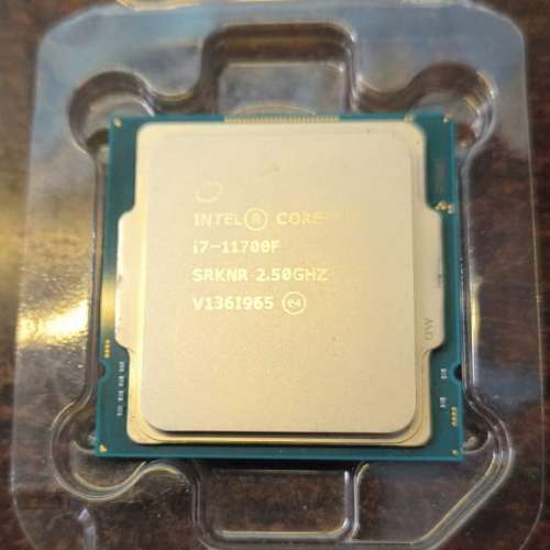 Intel&reg; Core&trade; i7-11700F 處理器 2.5GHz  Socket 1200 送原裝銅扇