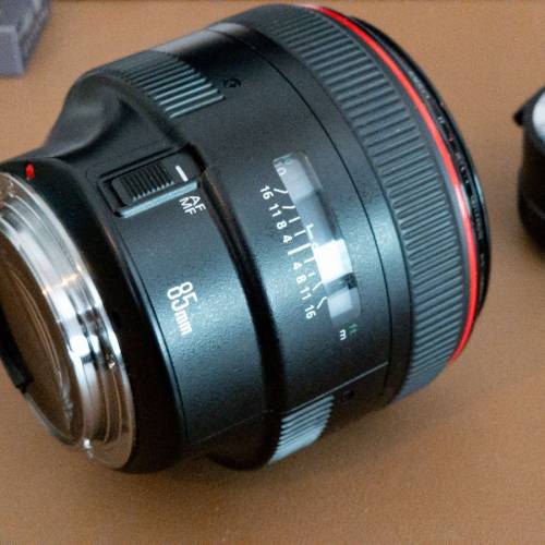 Canon EF 85 1.2L ii ， Fringer EF to Z ii