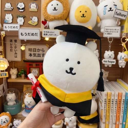 睇下文‼️ 正版joke bear畢業公仔 自嘲熊畢業公仔 Joke bear graduation plush gift