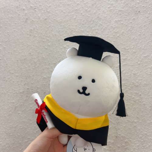 睇下文‼️ 正版joke bear畢業公仔 自嘲熊畢業公仔 Joke bear graduation plush gift