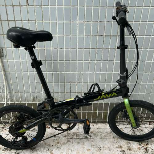JAVA X2 (PRO) 16" 9 Speed Disc Brake Folding Bike 9速 碟剎摺合單車 HK$698.00