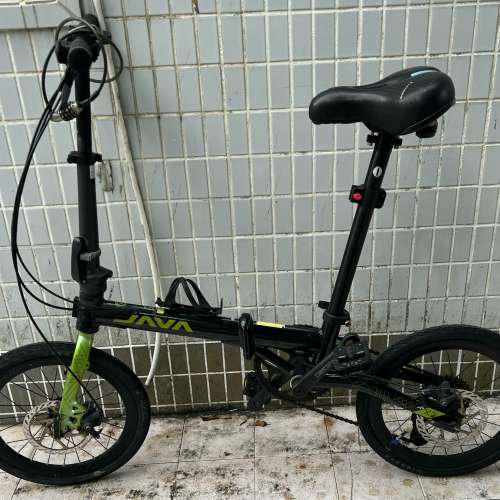 JAVA X2 (PRO) 16" 9 Speed Disc Brake Folding Bike 9速 碟剎摺合單車 HK$698.00