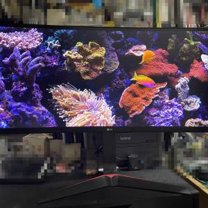 [平放] LG 34UC79G 34吋 21:9 超寬曲面電競顯示器｜144Hz IPS｜瑕疵平售