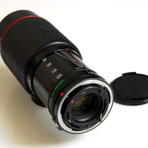 Canon 80-200mm f4L NFD with  BT-58 original hood 恒定光圈 MACRO 微距功能